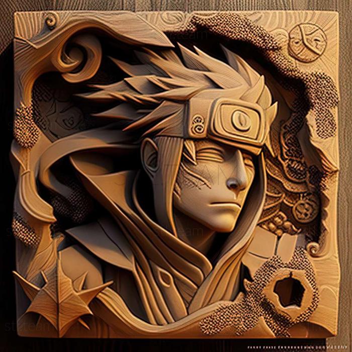 3D model Naruto Shippuuden Gekitou Ninja Taisen EX 2 game (STL)